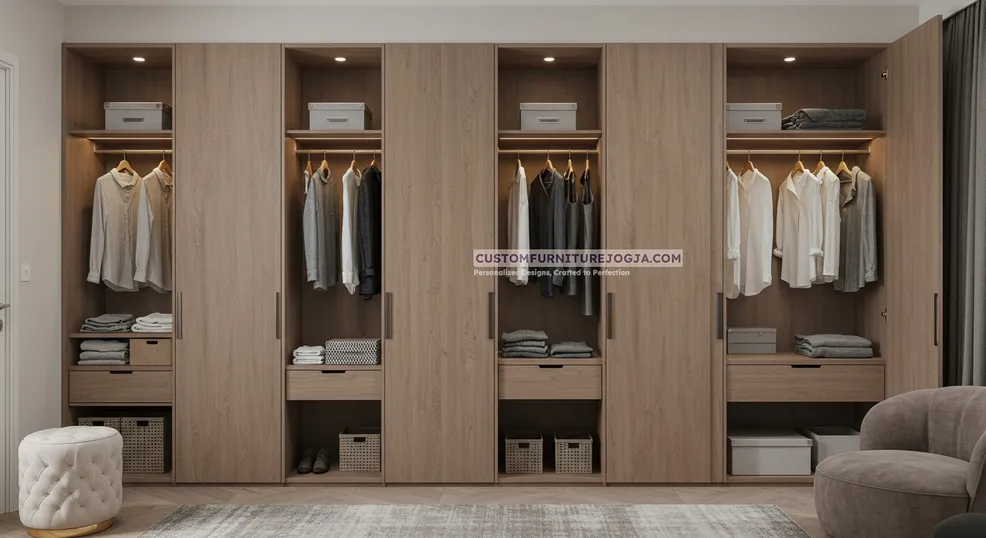 Jasa Pembuatan Lemari Dinding Jogja